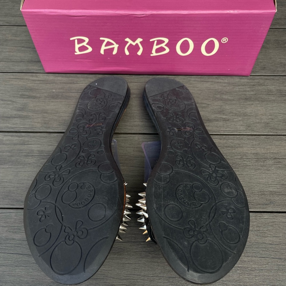 Bamboo Spiked Sandals - Picture 5 of 6